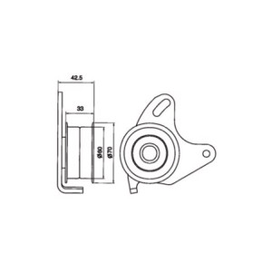 Tendicinghia 4d56-d4f