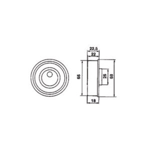 Cuscinetto contralberi 4g63-4g64