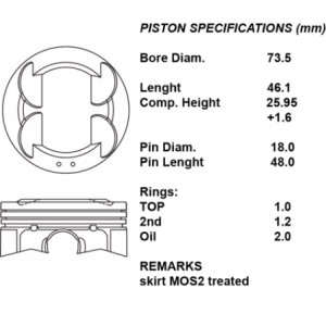 S/pistoni completi 0.50