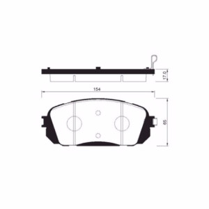 Serie pastiglie freno ant.  