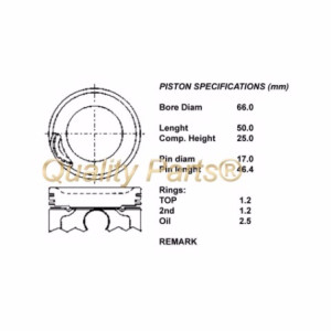 S/pistoni compl. std