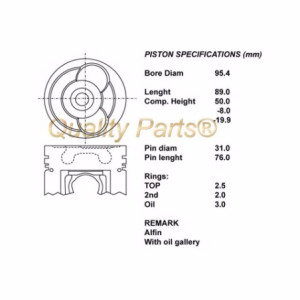 Kit pistoni compl std  